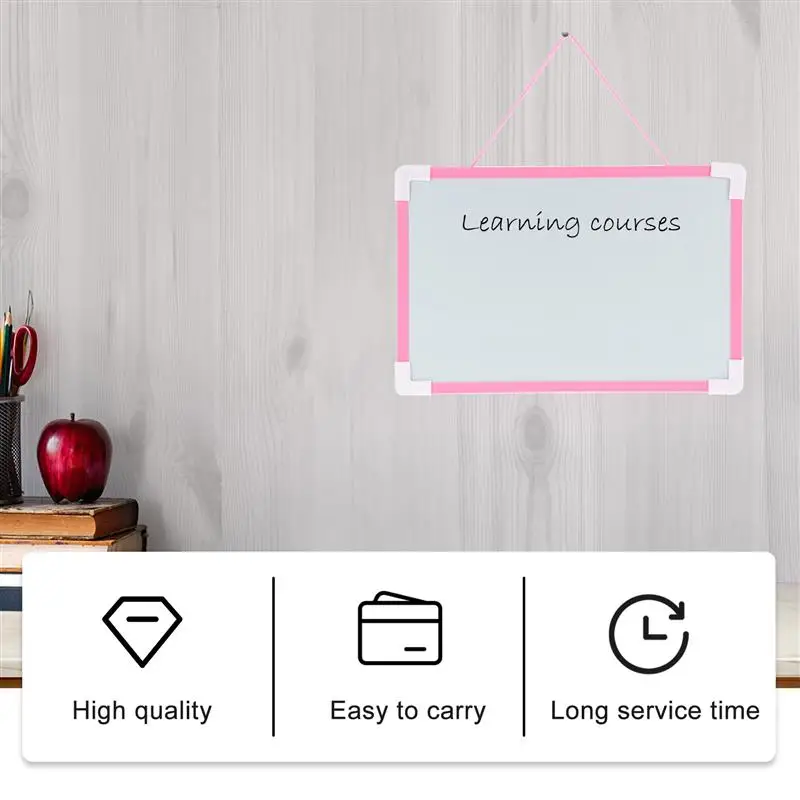 1 шт. двусторонняя доска, магнитная доска для сухого стирания, магнитная доска для письма, детская доска для письма с граффити, стираемая доска для
