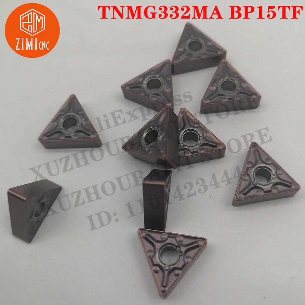 TNMG332MA BP15TF TNMG 332MA Carbide Inserts External Turning Inserts Tools CNC Tool Mechanical metal lathe Turning Cutting Tools