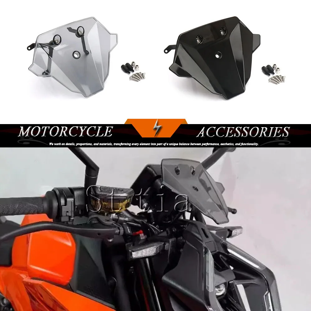 

Windshield Windscreen For K-TM 990 DUKE 990Duke 2024 2025 Wind Screen Deflector Motorcycle Accessories