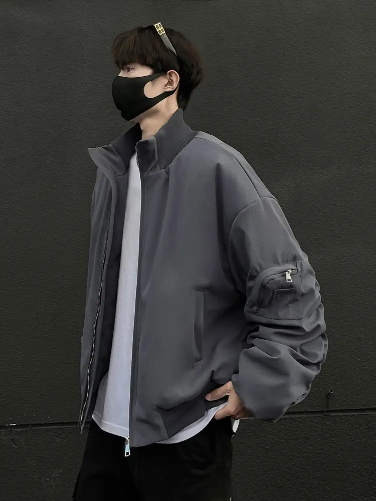 

Мужская хлопковая куртка American Sle Flight Jaet, новинка 2024 года, зимняя, модная, брендовая, Cleanfit, хлопковая верхняя одежда, молодежная, повседневная, стильная