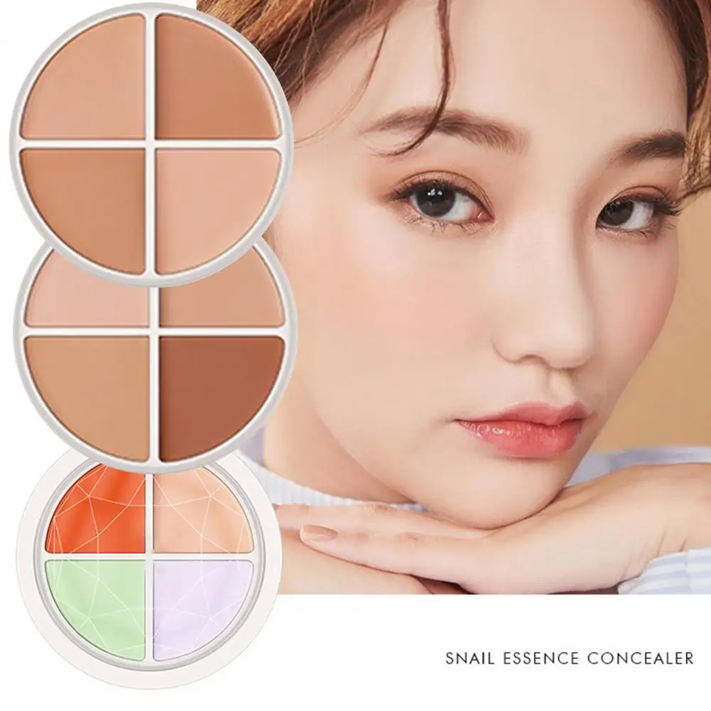 Universal Four-color Concealer Long-lasting Oil Control Face Color Concealer Cream  Charming Facial Concealer for Girl