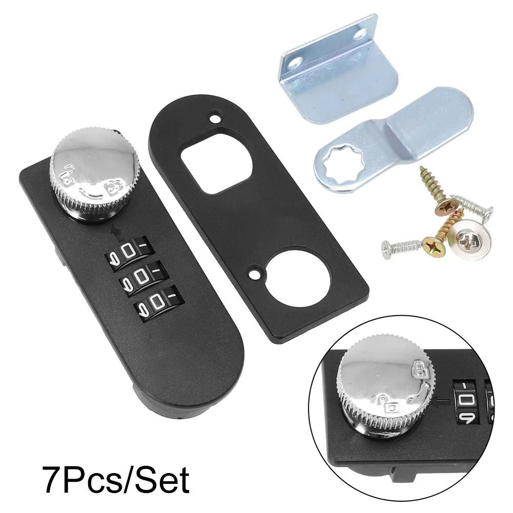Padlock Password Lock Double Open Drawer Anti-thieft Cupboard Furniture Home Letterbox Luggage Office High Quality