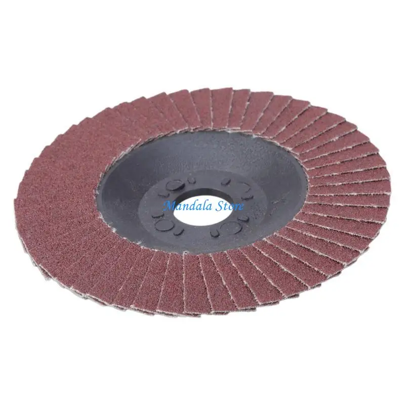 U2JC 100mm Grinding Hook and Loop Sanding Discs Sandpaper Disc Sandpaper Flap Discs for Die Grinder Grinder