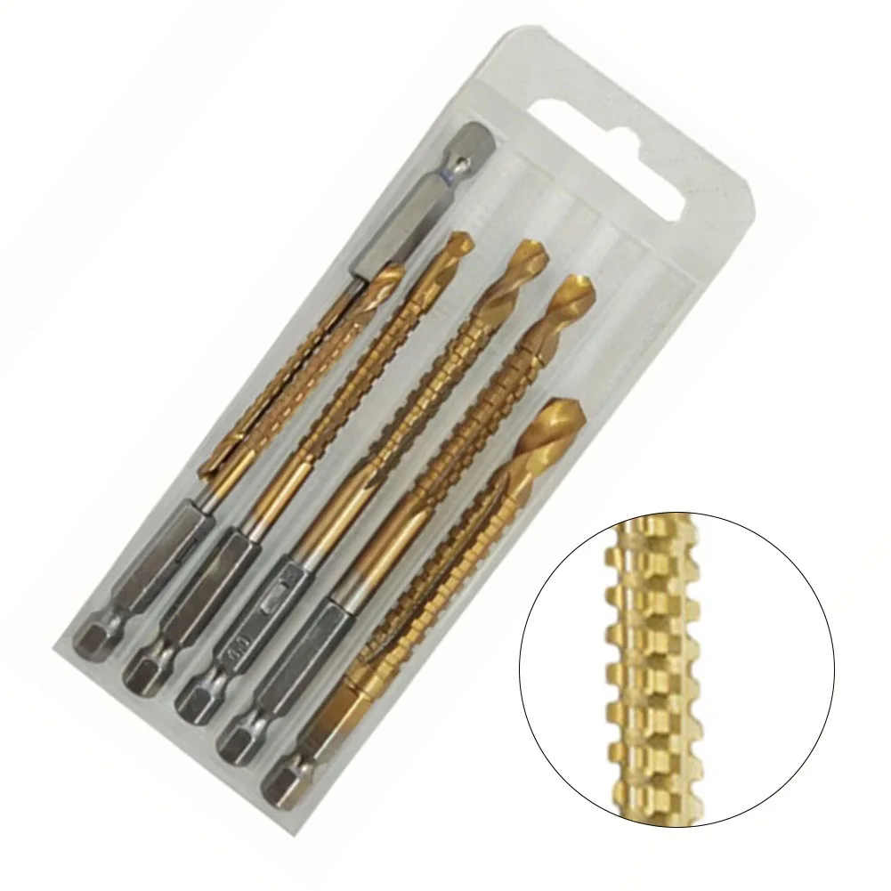 Brocas multifunción para madera, vástago hexagonal, broca de Metal, herramientas de perforación de barrena, Kit de abridor de agujeros, taladros profesionales, 6 uds.