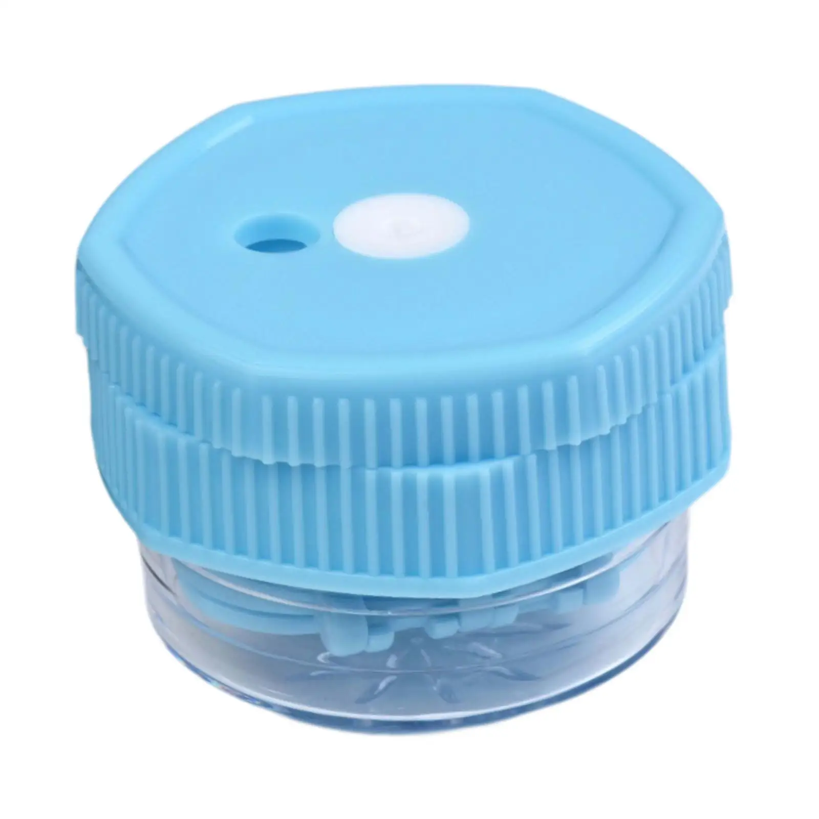 Manual Rotating Cleaning Box Portable Multifunctional Contact Lens Cleaner Box for Rings Watches Jewelry Contact Len Daily Use