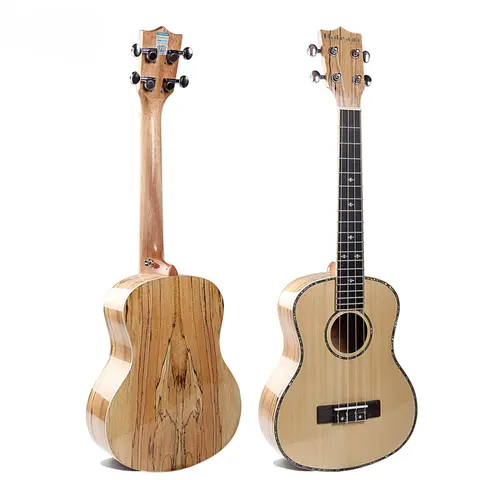 특별한 나뭇결이 있는 나무 우쿨렐레, 저렴한 우쿨렐레, 26 인치