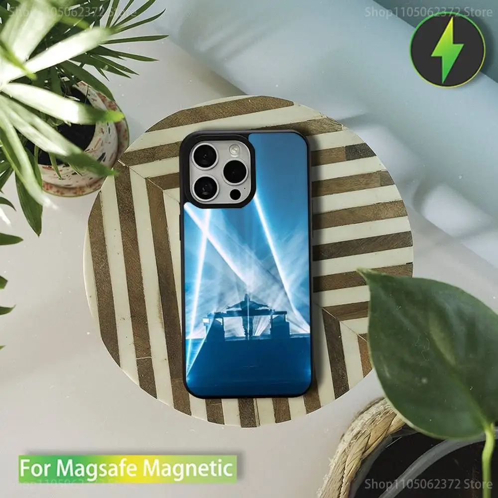 Capa de telefone A-Alan W-Walker N-Norway-DJ para iPhone 16,17,15,14,13,12,11,Pro,Max,Plus,Mini,Magsafe, capa de carregamento sem fio magnética