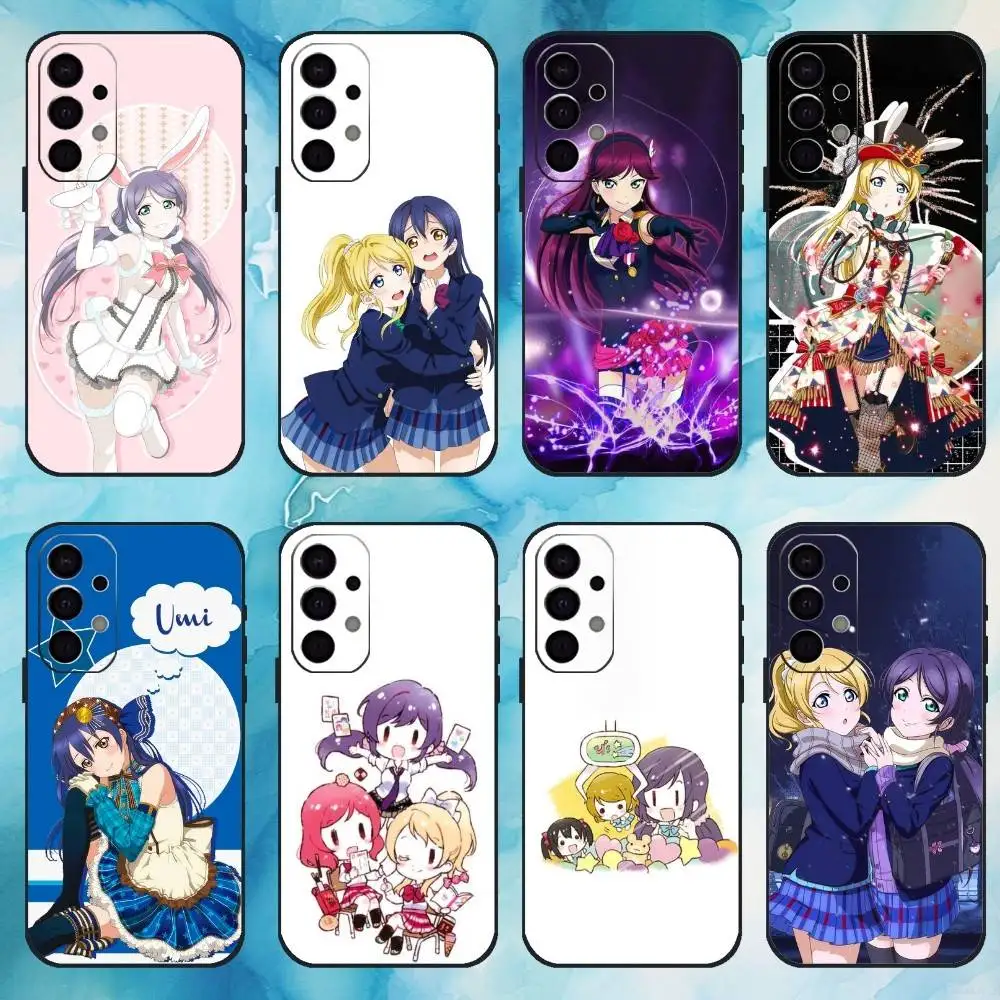 

Love Live School ldol Diary Phone Case For Samsung S25,S24,S21,S22,S23,S30,Ultra,S20,Plus,Fe,Lite,Note,10,9,5G Black Cover