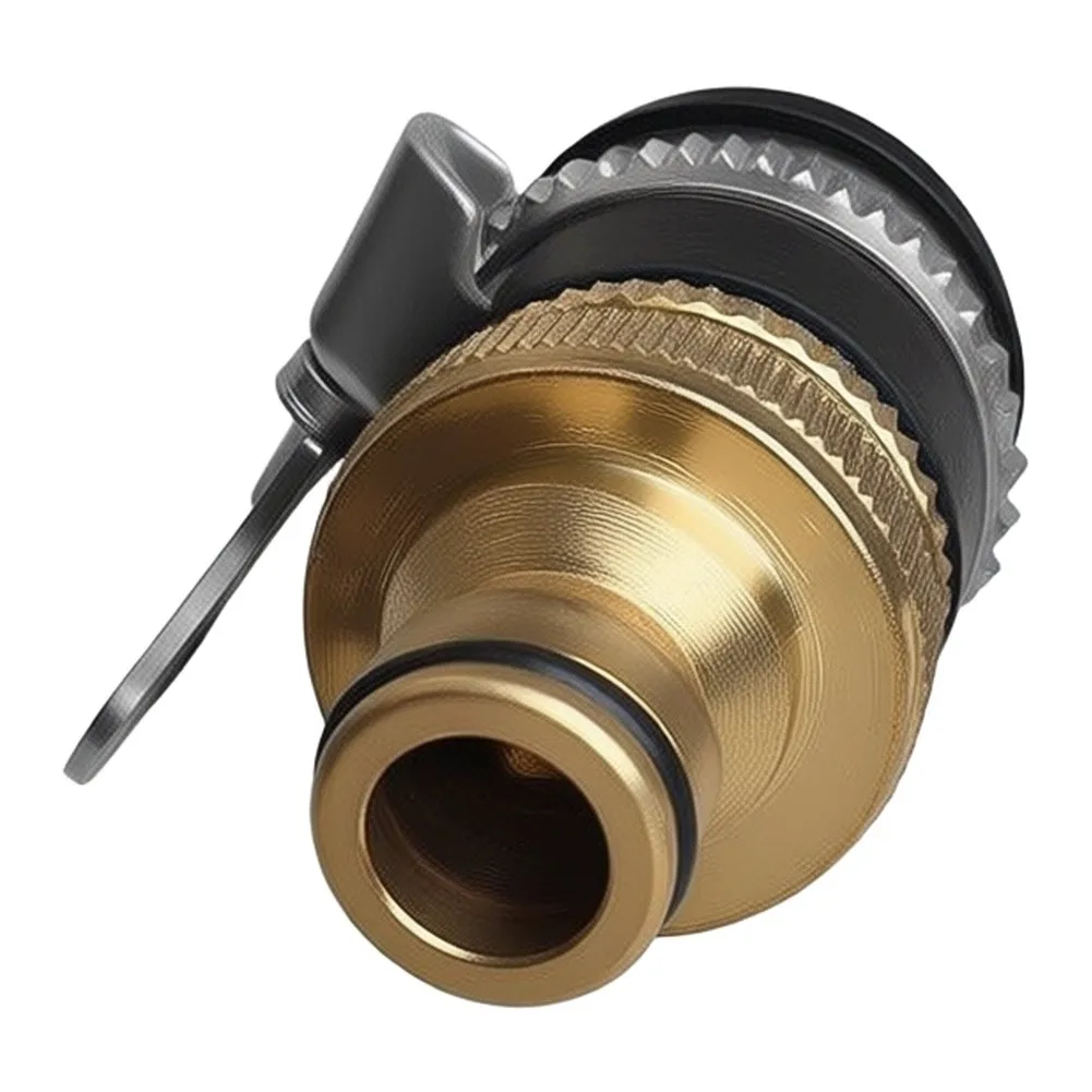 Garden Hose For Tap Connector Adapter 1/2 inch to 3/4 inch Brass Construction for BSP Threading Used in Residential Water Setups