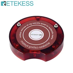RETEKESS 1Pc Wireless Coaster Pager Receiver TD165 for Restaurant Coffee Shop Church Clinic - Queuing System Call Answering