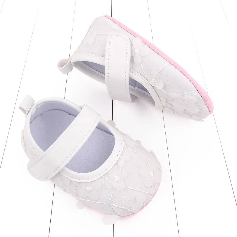 2025年新作 春秋 ベビーガールズ ファーストシューズ 室内外兼用 幼児靴 3色展開 快適なソール 0-18ヶ月