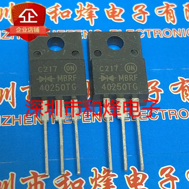 

10 шт./лот MBRF40250TG TO-220F 250 В 40 А