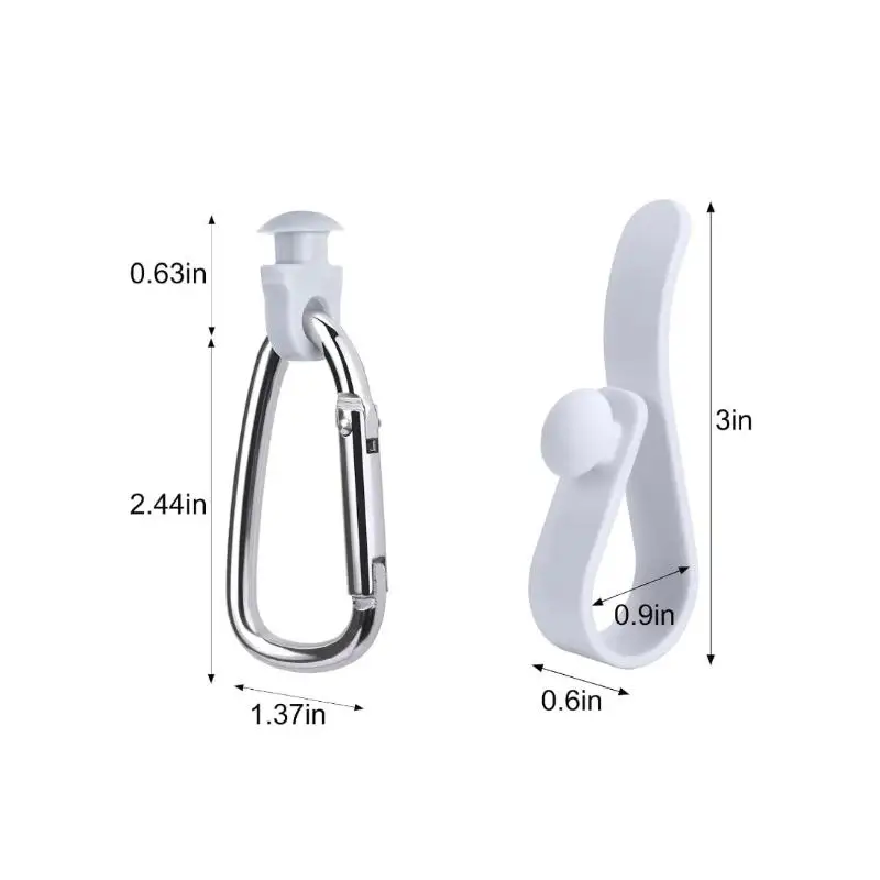Zubehör-Set 3-teilig, tragbarer Haken, Schlüsselanhänger-Karabiner und Becherhalter, tägliche Outdoor-Ersatzteile – Detail 9