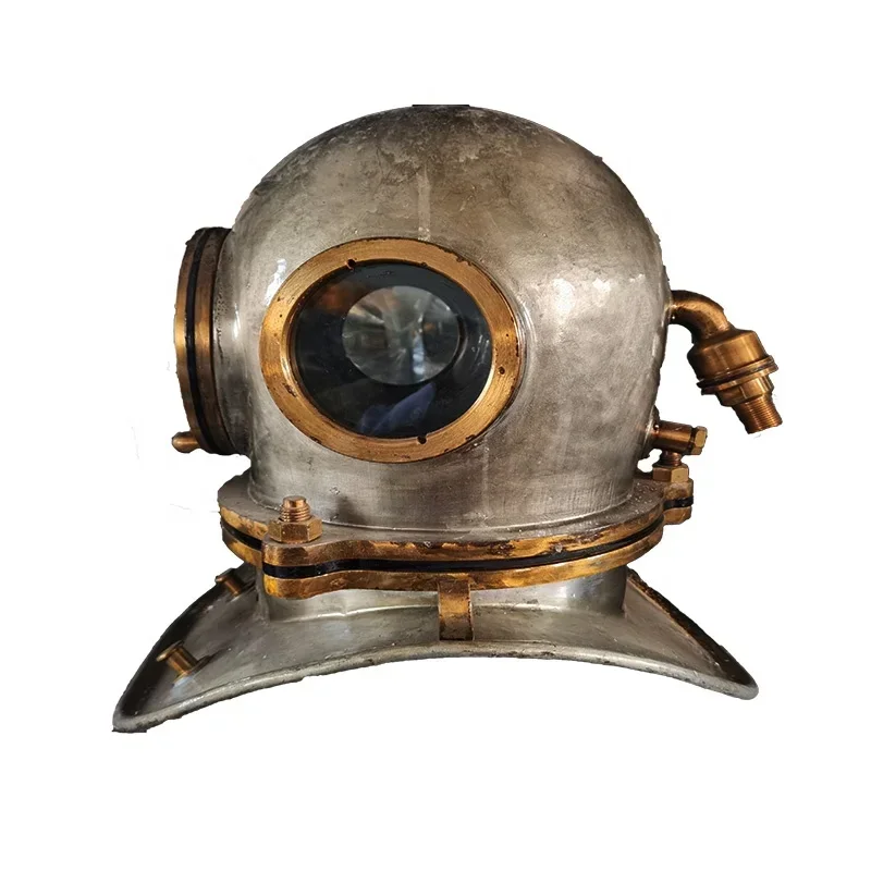 Equipment Antique Brass Diving Helmet Heavy diving helmet