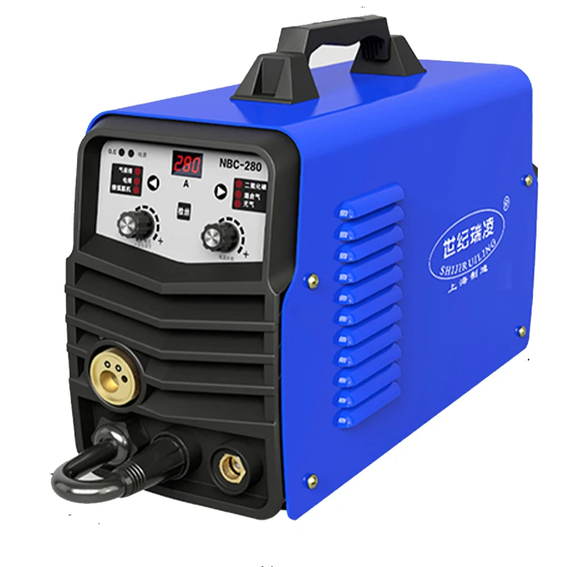 Small Laser Handheld Welding Machine Mini Gas Protection Small NBC-280 Carbon Dioxide Gas Protection 2.2m Integrated Welding Gun