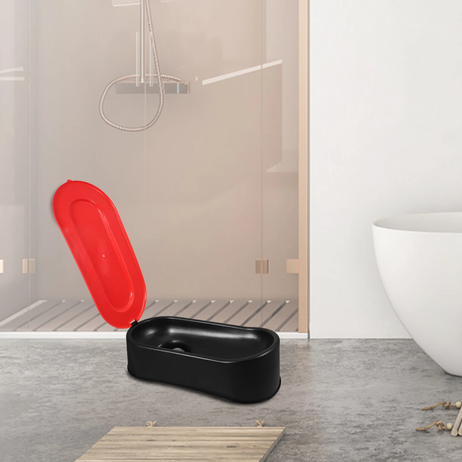 

Temporary Toilet Durable Plastic Construction Sit Portable Bedside Urinal Elderly Toddler Potty Training Camping