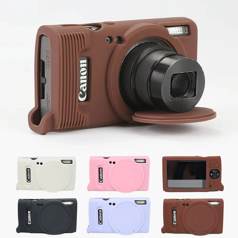 Чехол для камеры Canon IXY 650/PowerShot ELPH 360 HS, силиконовый чехол, защитный чехол, крышка объектива, мягкий корпус, противоударный, пылезащитный