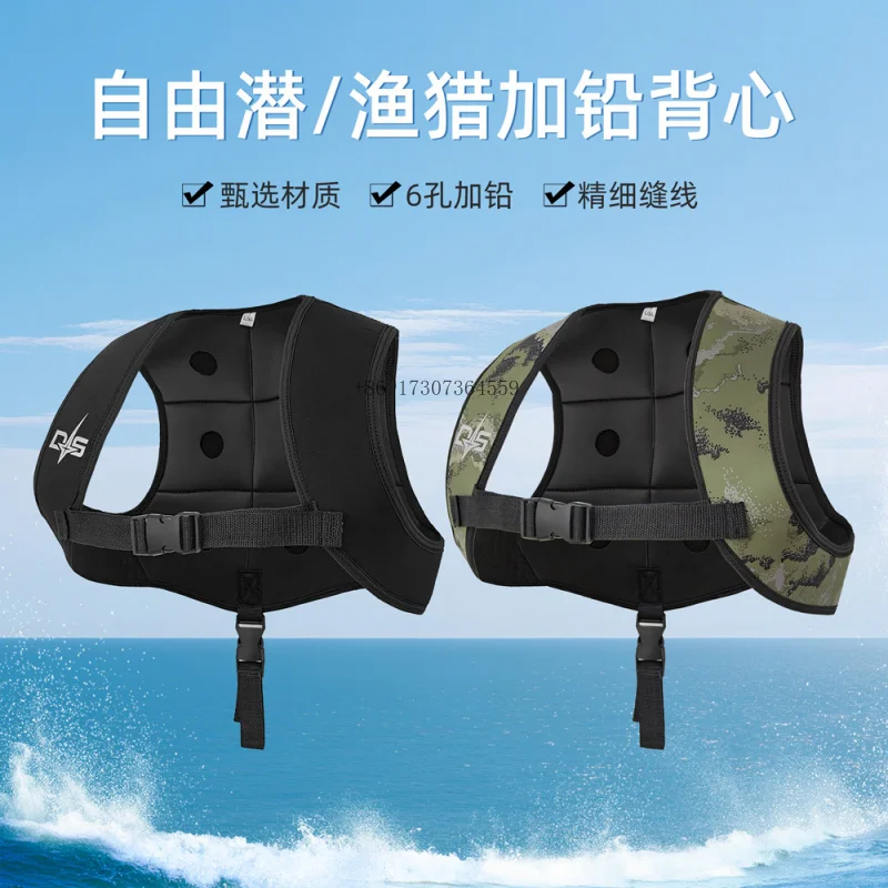 

Diving Weight Vest Free Diving Weighted Vest Fishing Hunting Weight Jacket Fishing Weight Vest Lead Weighted Diving Suit