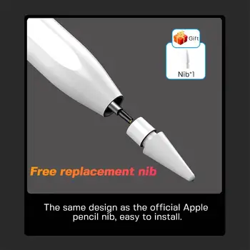 適用於 iPad 的 Apple Pencil 觸控筆,支援 Apple Pencil 2/1,適用於 iPad Air 4(2021)、iPad Pro 11/12.9(2020)、iPad Air 3(10.5/2019)、iPad mini 5 和觸控筆。 6 最佳銷售 iPad觸控筆 - №6