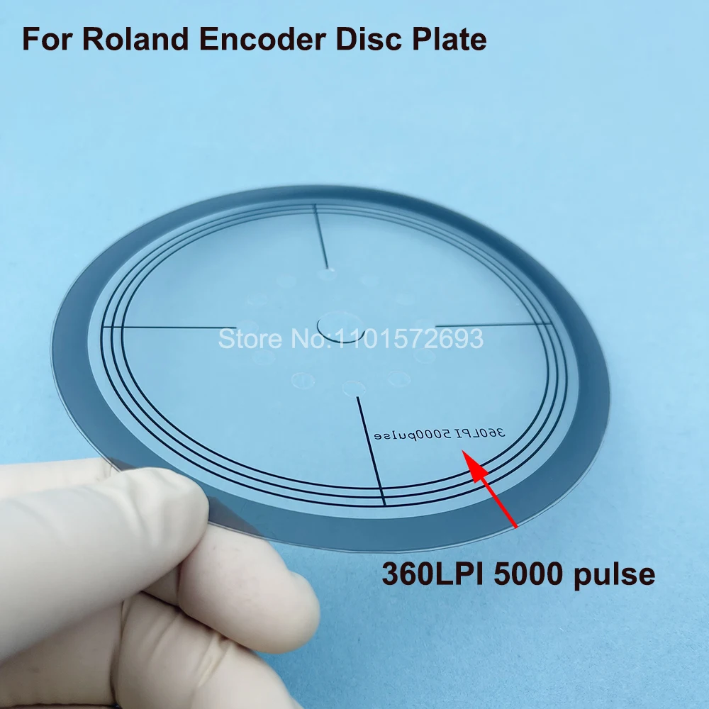 Imagem -06 - Roland Encoder Raster Plate Sheet Diskslit Rotativo 360lpi 5000 Pulso para Roland Vs640 Rs640 Rs640 Ra640 Vp300 Vs540 Impressora