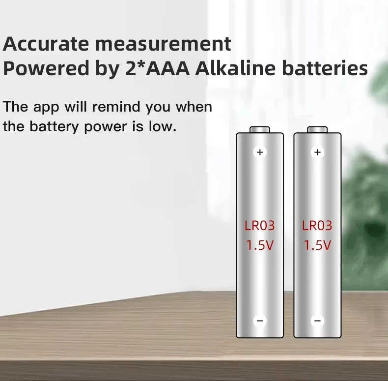 Zigbee Temperatur- und Feuchtigkeitssensor, kompatibel mit der Tuya Smart Life App, intelligentes Innenraumthermometer und Hygrometer, funktioniert mit Alexa und Google. – Detail 7