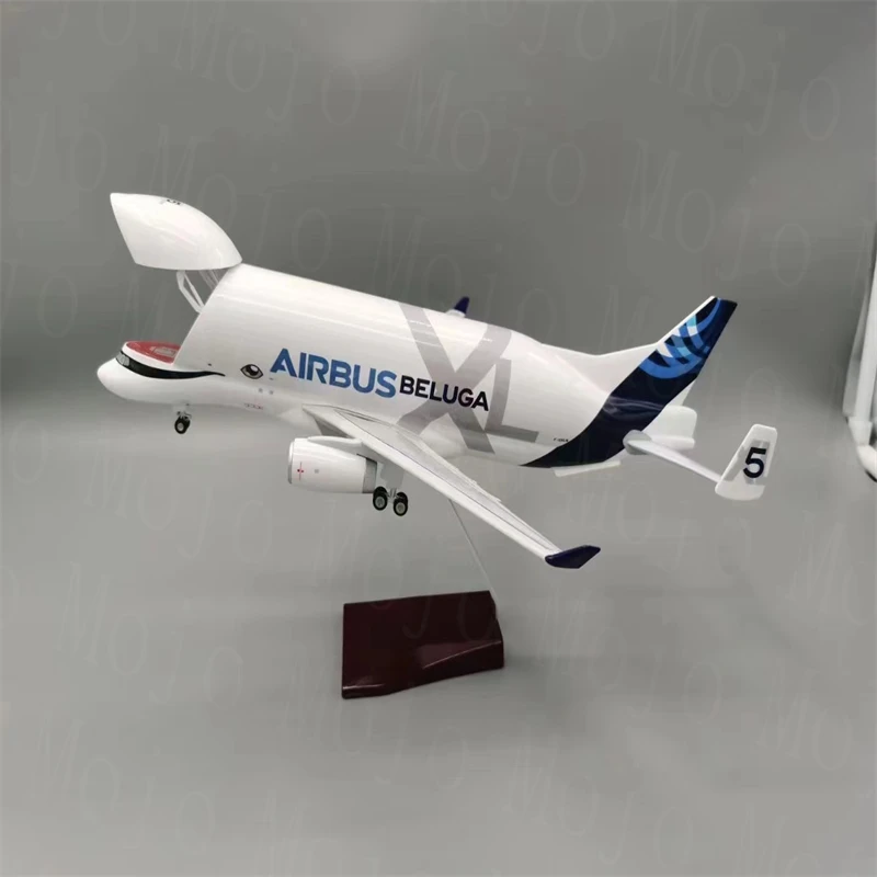 

1:150 Scale 42cm Airbus Beluga A300-600 Resin Aircraft Model Super Beluga Transport Model Aviation Collectibles Home Decorations