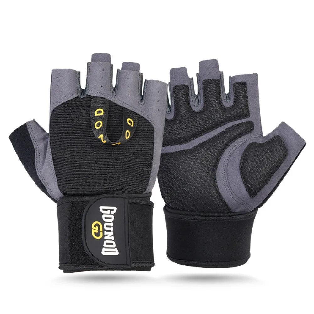 

Wear-Resistant Weightlifting Gloves Shock-absorbing Breathable Fitness Cycling Gloves Professional Thickened