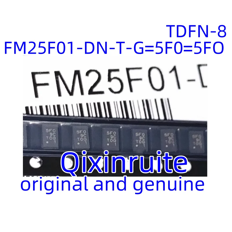 Qixinruite   Brand new original FM25F01-DN-T-G=5F0=5FO TDFN-8 1M bit serial flash memory IC