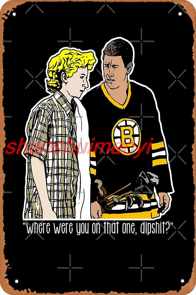 Metal Sign - Happy Gilmore - Where were You Tin Poster 12 X 8 Inches 1pc shanshui sign