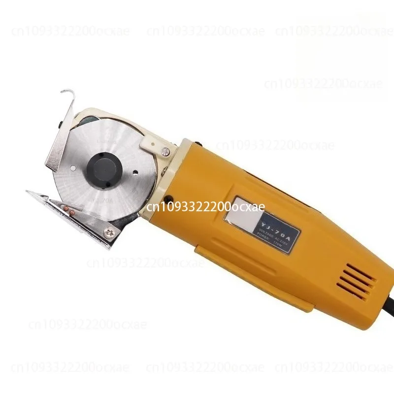 

70A Tailor Electric Scissors Handheld Electric Circular Knife Small Garment Leather Cutting Machine