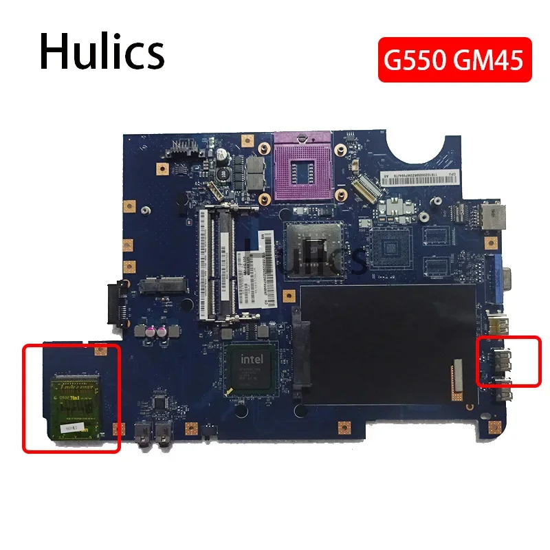 

Hulics используется 5082P для материнской платы ноутбука Lenovo G550 LA-5082P GM45 DDR3 порт