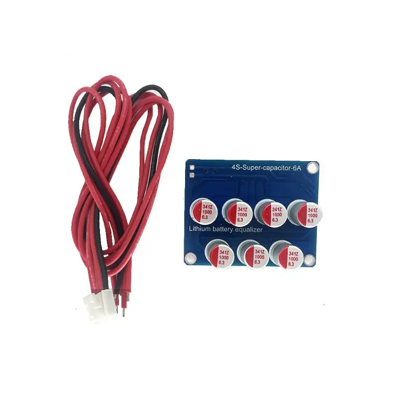 1Set Energy Transfer Balance Board 4S 6A Active Balancer Capacitive Type For 4 Strings Li-ion Lithium Battery BMS Protection