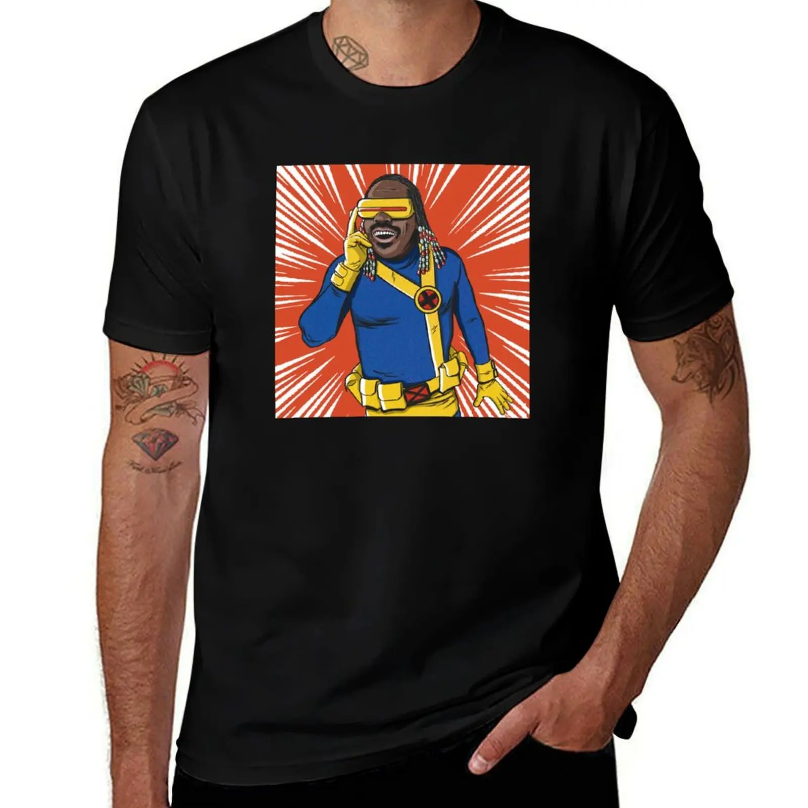 

Stevie Cyclops T-Shirt cheap stuff anime shirts graphic tees basketball graphic tees mens graphic t-shirts pack