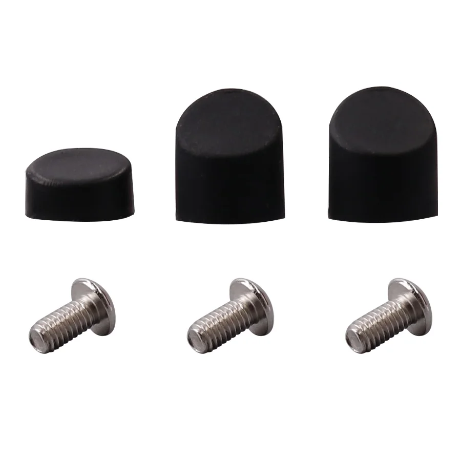 3Pcs Scooter Rear Back Fender Mudguard Screws Rubber Cap Electric Screw Plug Cover For XIAOMI MIJIA M365 Electric Scooter