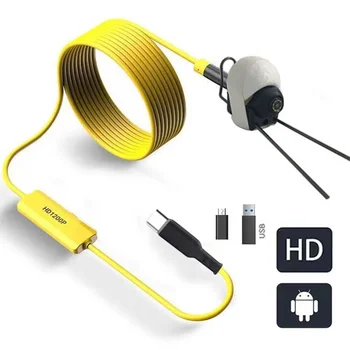 Doświadcz ciśnienie wędkarstwa głębinowego z kamerą wędkarską 3 w 1, wodoodpornością IP68 i nagrywaniem zdjęć/wideo dla Androida