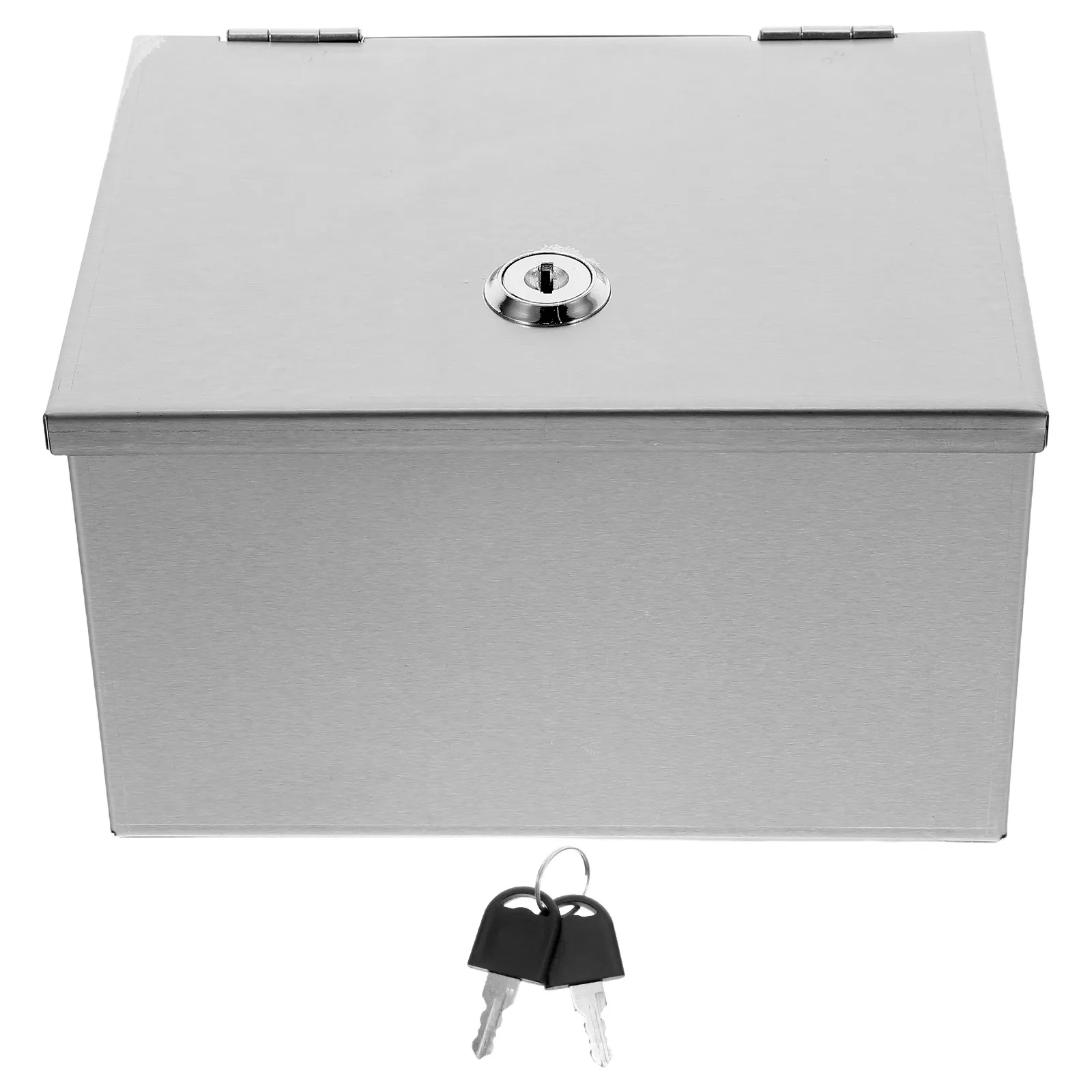 

Stainless Steel Waterproof Outdoor Socket Box Lockable Electrical Enclosure for Parks Schools Factories Weatherproof Receptacle