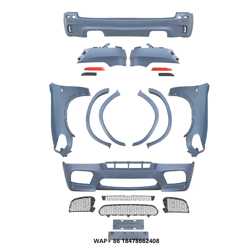 

E70 Body Kits X5M Bodykit Front Bumper Rear Bumper Side Fenders for X5 E70