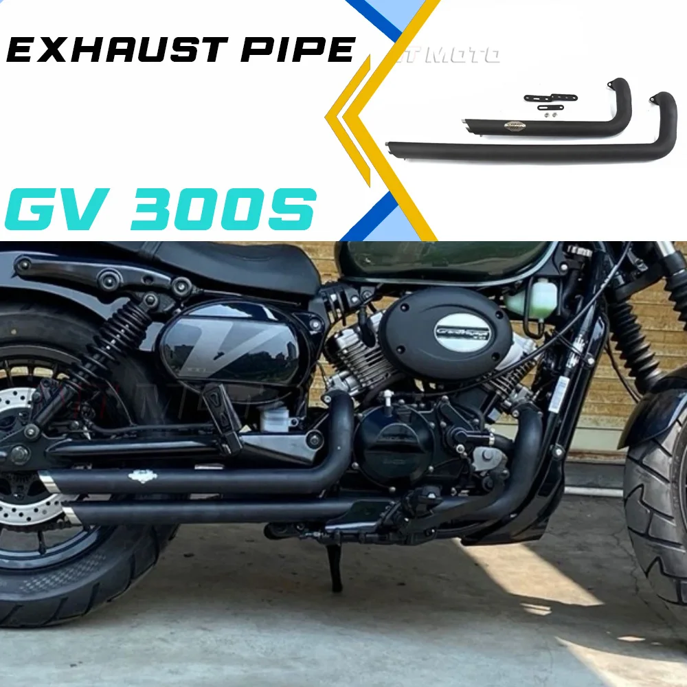 

GV300S, GVS300, 300, GV 300GVS, GV300: Двойные выхлопные трубы с правой стороны; глубокий, подковообразный звук выхлопа; с пониженным уровнем громкости.