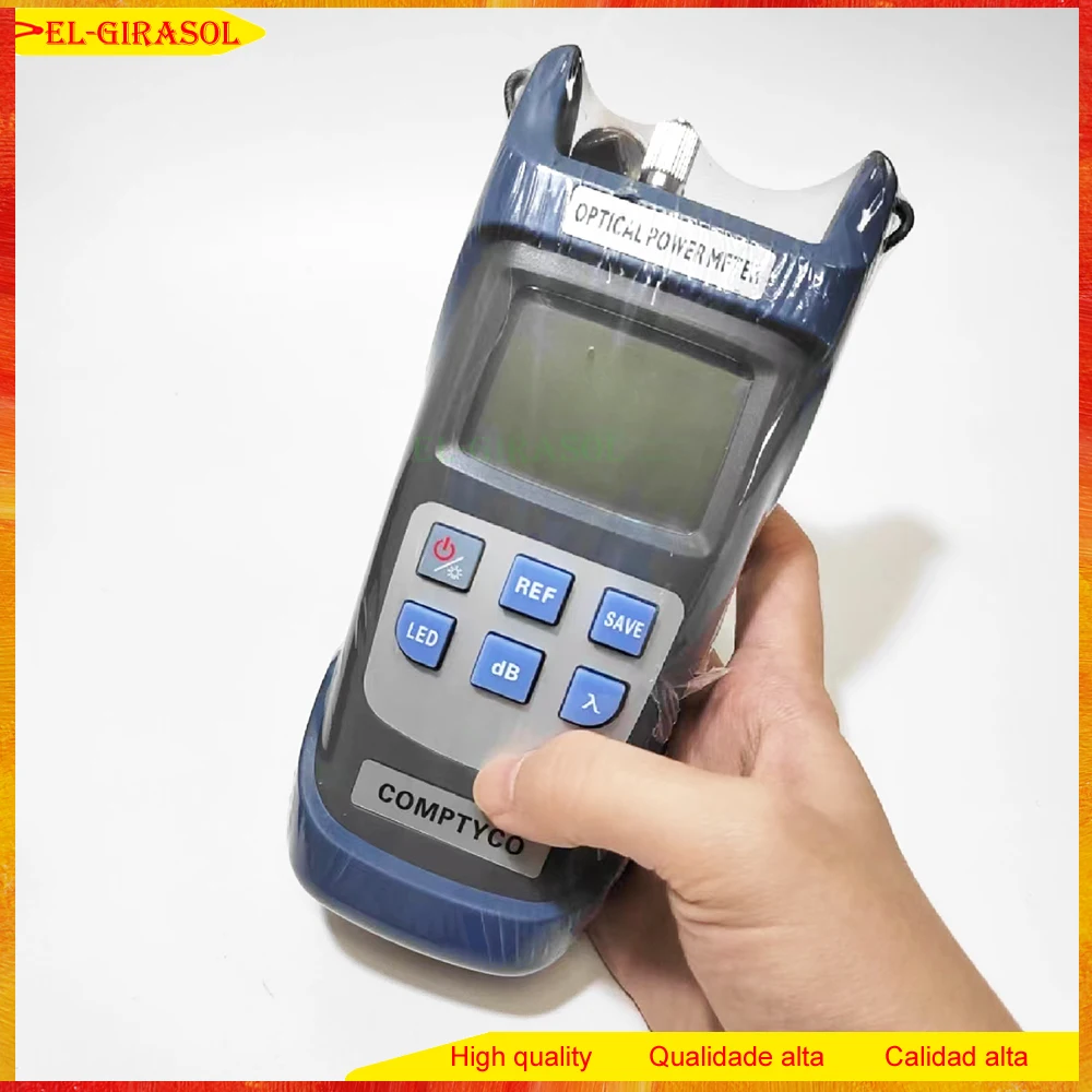 AUA-G710A/G510A+VFL Fiber Optical Power Meter FTTH Fiber Optical Cable Tester -70dBm~+10dBm/ -50dBm~+26dBm SC/FC Connector fibra