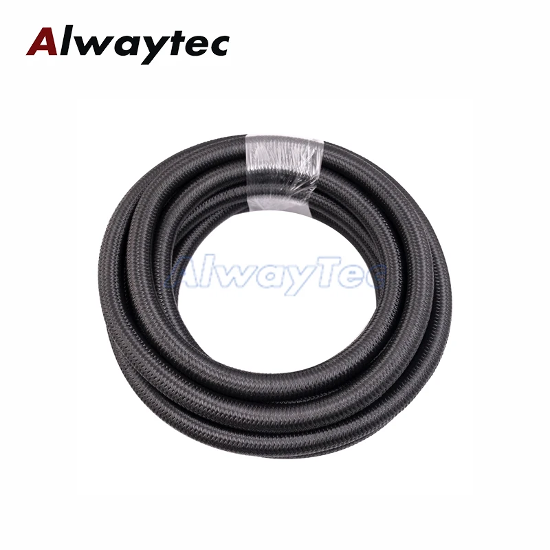 

AN10 Универсальный автомобильный высокотемпературный топливный шланг Масло Газовая линия Нейлоновая стальная оплетка Трубопровод Тормозной шланг радиатора Гоночный шланг