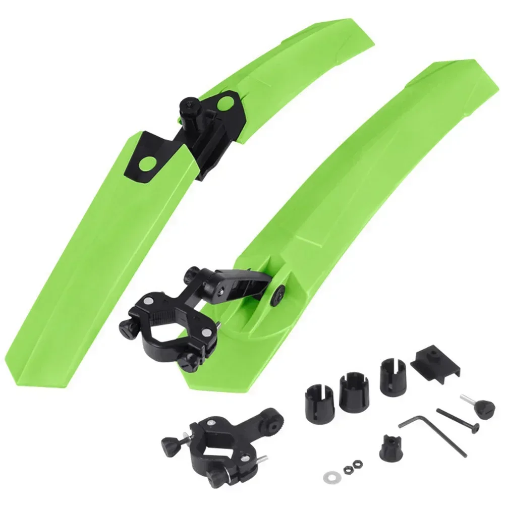 

Bike For fender Mud Guard Set with Tail Light Compatible with Various Mountain Bikes for Improved Safety on Roads