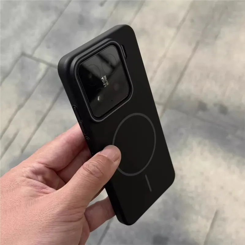 Funda magnética de lujo para Xiaomi Mi 13 14 14T 15 15T 17 Ultra Redmi Note 13R 14 Pro Poco F5 F6 F7 para carga Magsafe 6