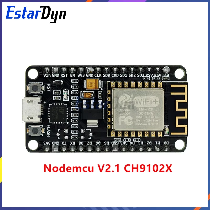 Wireless Module CH340/CP2102 NodeMcu V3 V2 Lua WIFI Internet of Things Develop Board based ESP8266 ESP-12E with PCB Antenna