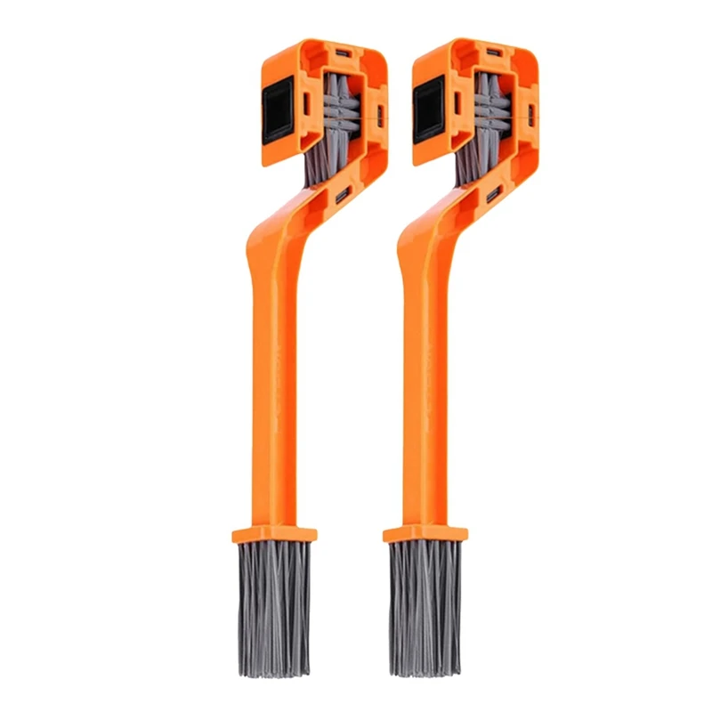 2 Pcs Chain Brush, Fully Enclosed Chain Cleaning Brushes For Outdoor Dirt Motorcycle, Motorcycle Chain Cleaner