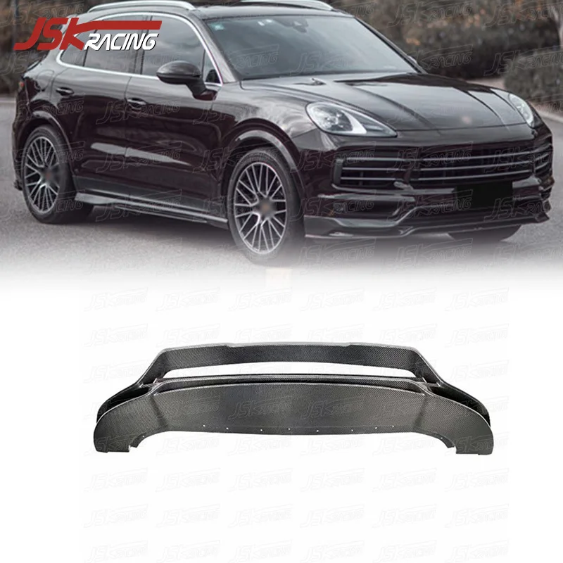 

Карбоновый передний спойлер для Porsche Cayenne 9Y0 2018-2022 годов, улучшенная версия в стиле TD.