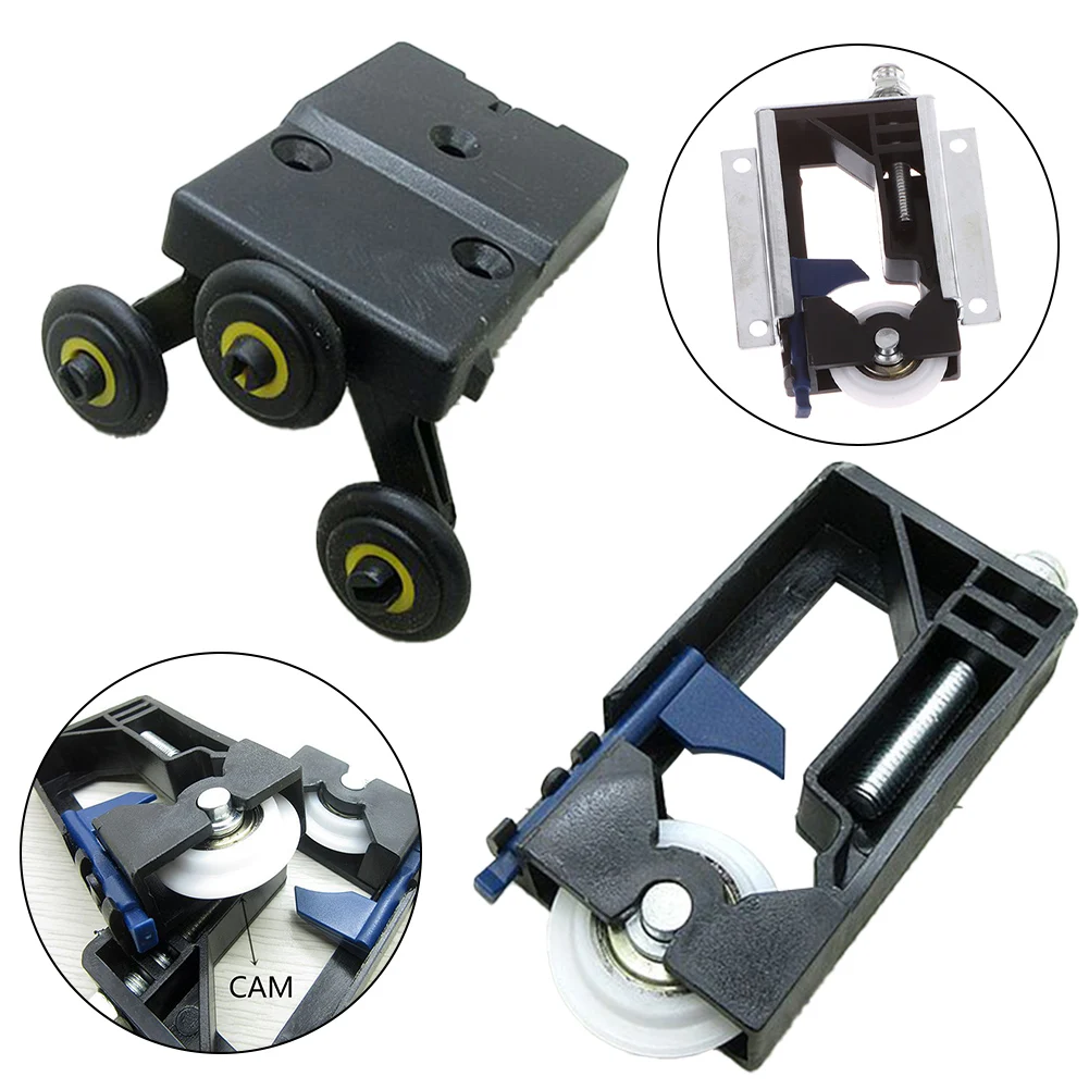 Sliding Door Pulley Upper Lower Wheel Core Side Mounted Sliding Door Pulley Inner Core For Wooden Door Roller Guide