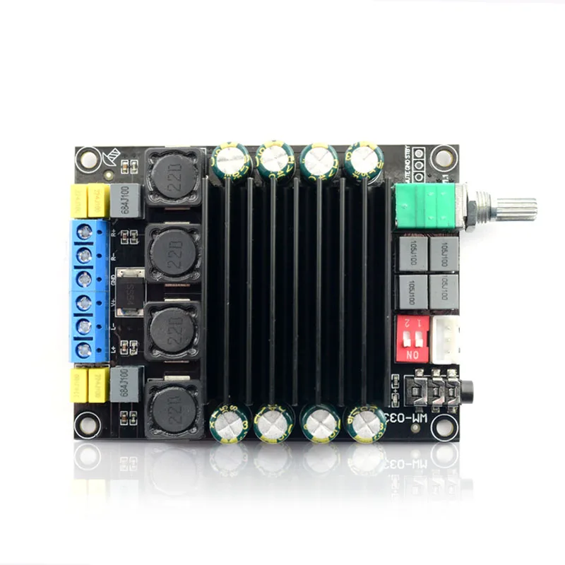 KYYSLB 2*100W TDA7498 High Power Digital Amplifier Board Home Audio Car Amplificador 4~8Ohms 20HZ~20KHZ
