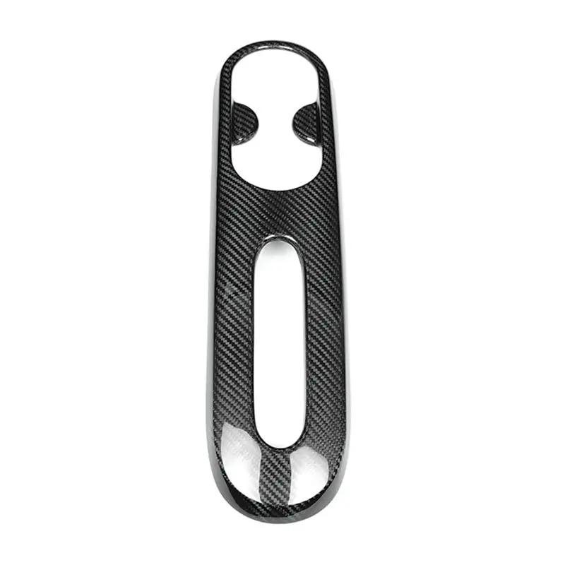 Classy-For Fiat 500 Abarth 595 Cup Holder Panel For Fiat 500 Abarth 595 Handbrake Sticker For Fiat 500