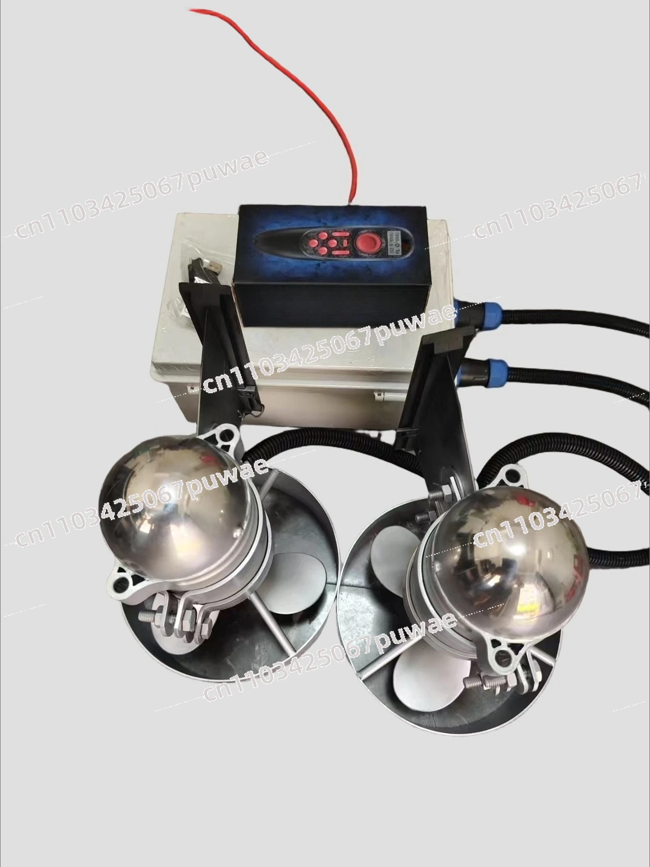 Wireless Remote Waterproof Brushless Thruster, Brushless Motor, Fishing Kayak SUP Pontoon Boat Propeller
