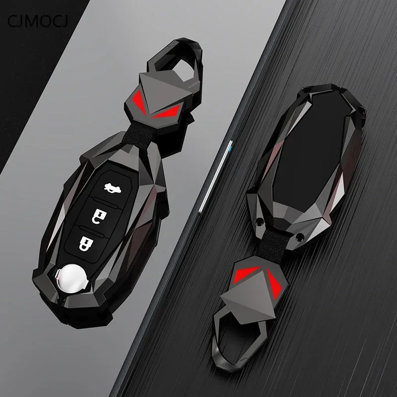 

Zinc Alloy Car Key Case Cover Holder Key Shell Buckle for Nissan Qashqai/Pathfinder/Sylphy/Teana